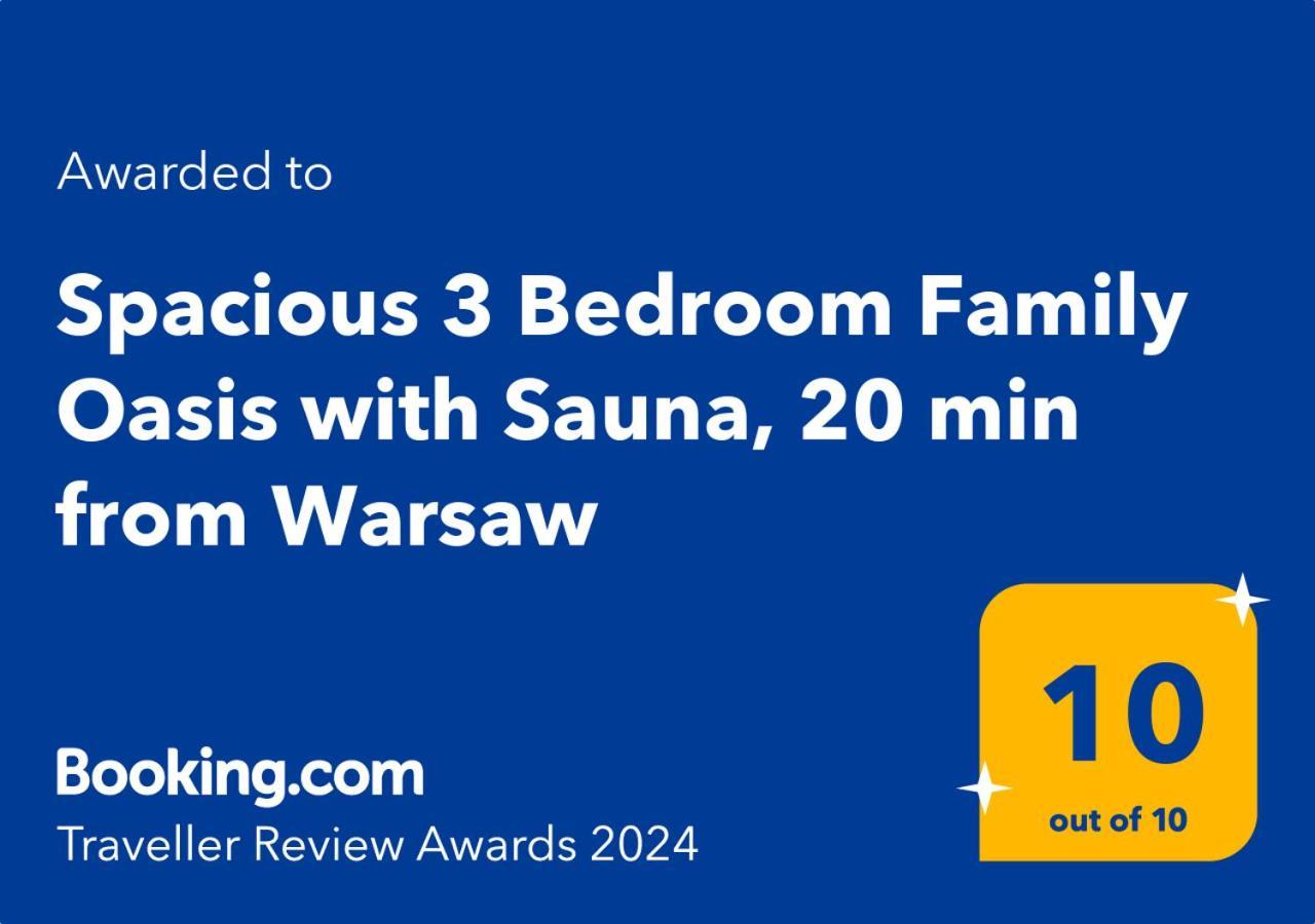 Spacious 3 Bedroom Family Oasis With Sauna, 20 Min From Warsaw Piaseczno  Exterior photo